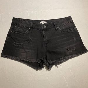 BP Black Denim Shorts